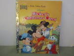 Little Golden Book Mickey's Christmas Carol 1996