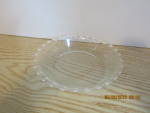 Click here to enlarge image and see more about item piep4h: Vintage Clear Glass  Pyrex  6 Inch Pie Plate