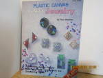 Plaid Book Plastic Canvas No-Stitch Jewelry  #8498
