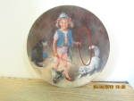 Click here to enlarge image and see more about item recoca4g: Maggie Animal Trainer  McClelland ChildrensCircus Plate