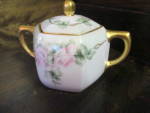 Click here to enlarge image and see more about item rsger1m: Vintage RS Germany Hand Painted Sugar Bowl