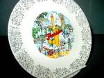 Click here to enlarge image and see more about item satspl8vd: Collector State/Souvenir Plate Florida