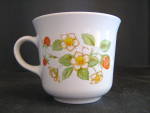 Click here to enlarge image and see more about item sbsc1x: Corelle Strawberry Sunday Coffee Cup