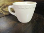Click here to enlarge image and see more about item scado2j: Vintage Syracuse China Adobe Econo Rim Coffee Cup