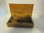 Click to view larger image of Vintage Wooden Orenital Dancer Design Storage Box (Image2)