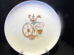 Click here to enlarge image and see more about item tst2g: VintageTaylor Smith & T.Weathervane  Bread Plate