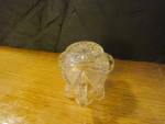 Click to view larger image of Vintage Triple Handled Diamond Cut Toothpick Holder (Image2)