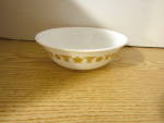 Click here to enlarge image and see more about item vccgbf8ac: Vintage Corelle Butterfly Gold Fruit/Dessert Bowl