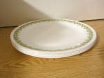 Click here to enlarge image and see more about item vccsbg4ab: Vintage Corelle  Spring Blossom Green Dinner Plate Set