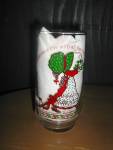 Click here to enlarge image and see more about item vcct7b: Holly Hobbie Cristmas Glass Christmas Is Love