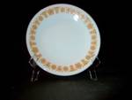 Click here to enlarge image and see more about item vcgbf6ac: Vintage Corelle Butterfly Gold Bread/Butter Plate