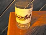 Click here to enlarge image and see more about item vcgcai3b: Vintage Currier & Ives  Tumbler The Sleigh Race
