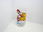 Click here to enlarge image and see more about item vcgmc2g: Collectible Glass McDonaldland Series Ronald McDonald
