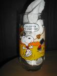 Click here to enlarge image and see more about item vcgmc6h: Collectible Glass Camp Snoopy Civilzation Is Over Rated