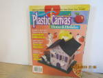 Click here to enlarge image and see more about item vcnpchh10h: Magazine Plastic Canvas Home & Holiday  October 2001