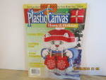 Click here to enlarge image and see more about item vcnpchh14h: Magazine Plastic Canvas Home & Holiday  December 2002
