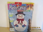 Click here to enlarge image and see more about item vcnpchh5h: Magazine Plastic Canvas Home & Holiday  December  2000