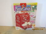 Click here to enlarge image and see more about item vcnpchh6h: Magazine Plastic Canvas Home & Holiday  February  2001