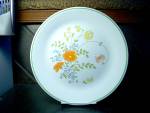 Click here to enlarge image and see more about item vcsbwf8n: Vintage Spring Bouque/Wildflowert Luncheon Plate