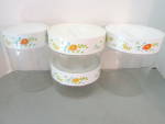 Click here to enlarge image and see more about item vcsbwildf1: Pyrex Store-N-See Spring Bouquet/Wildflower Set
