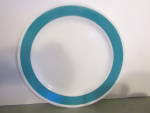 Click here to enlarge image and see more about item vcsundance1: Vintage Sundance Teal Dinner Plate