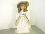 Click here to enlarge image and see more about item vdollc3: Vintage Porcelain Doll Dan-Dee Collectors Choice Club