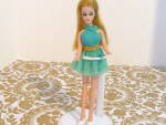 Click here to enlarge image and see more about item vfdmdawn2a: Vintage Miniature Fashion Doll Dawn 2
