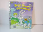 Click here to enlarge image and see more about item vgbbb1h: Golden Book Bugs Bunny Marooned