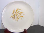 Click here to enlarge image and see more about item vhlgw2g: Vintage Homer Laughlin Golden Wheat Luncheon Plate