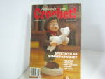 Click here to enlarge image and see more about item vhocro4f: Vintage Magazine Hooked On Crochet  #10