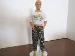 Click here to enlarge image and see more about item vkdmatte7a: Nineties Mattel Hollywood Ken Doll 