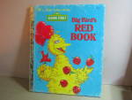 Vintage Golden Book Big Bird's Red Book