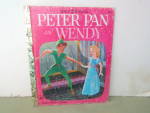 Click here to enlarge image and see more about item vlgdmbook9:  Little Golden Book Disney's Peter Pan and Wendy
