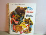 Click here to enlarge image and see more about item vlgwabook8: Vintage Little Golden Book The Three Bears