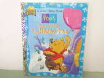 Click here to enlarge image and see more about item vlgwtpbook4: Vintage Golden Book Winnie The Pooh And Honey Tree