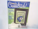Click here to enlarge image and see more about item vmcfcs12h: Vintage Magazine Crazy For Cross Stitch July 2004