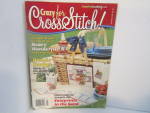 Click here to enlarge image and see more about item vmcfcs3f: Vintage Magazine Crazy For Cross Stitch Sept. 2001