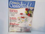 Click here to enlarge image and see more about item vmcfcs6f: Vintage Magazine Crazy For Cross Stitch May  2003