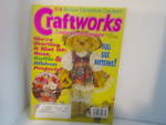 Click here to enlarge image and see more about item vmcwork4h: Magazine Craftworks Creative Fun For Everyone May1997