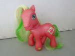Click here to enlarge image and see more about item vmlpony4: Vintage My Little Pony Apple Jack Design