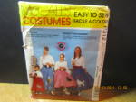 Click here to enlarge image and see more about item vpcostumemP312b: McCall's Costume At The Hop Poodle Skirt Pattern #P312