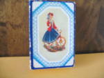 Click here to enlarge image and see more about item vpcpeople1a: Vintage Nouvelle Lady Playing Cards