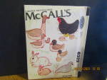Click here to enlarge image and see more about item vpsanimalm6322a: Vintage McCall's Care-Free Stuffed Animal Pattern #6322