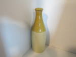 Click here to enlarge image and see more about item vpswb2e: Vintage Pottery Stoneware Tan/Brown  Bottle 