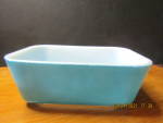 Click here to enlarge image and see more about item vpyrexf1e: Vintage One Pyrex Blue 1.5 Pint RefrigeratorDish