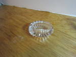 Click to view larger image of Vintage Heavy Cut Glass Oval Salt Cellar (Image2)