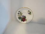Click here to enlarge image and see more about item vscas6k: Vintage Decorative Royal Grafton Bone China Saucer