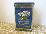 Click to view larger image of Vintage Maxwell House Coffee Anniversary Tin (Image1)