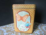 Click to view larger image of Vintage Princeton Industries Butterfly Storage Tin (Image2)