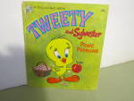 Click here to enlarge image and see more about item wdlttbook6: Tell-A-Tale Book Tweety and Sylvester Picnic Problems
